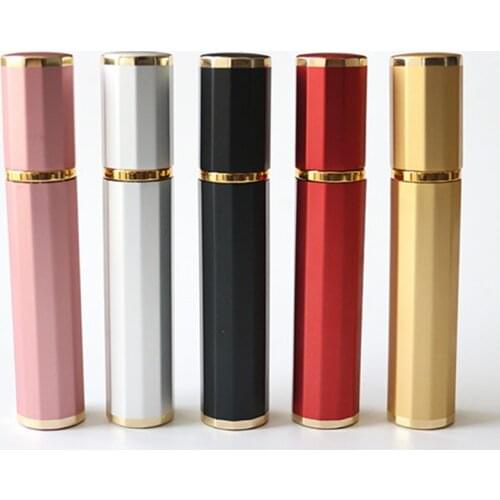 200 x Refillable 8ml Glass Parfum Bottle Mini Empty Refillable Perfume Atomizer Bottle For Spray Scent Pump Case Empty As Gift