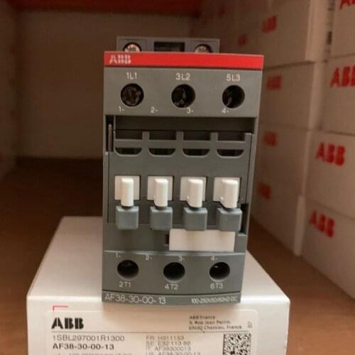 ABB 3-ploe contactors AF series AC/DC 50HZ/60HZ DC 24V~500V 38A 18.5kw AF38-30-00