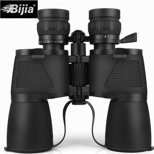 BIJIA 10-120X80 high magnification long range zoom hunting telescope wide angle professional binoculars high definition