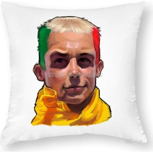 Pillow Case Custom Square Pillow Cover Case Zipper Pillowcase Vale Valeyellow46 The 46 Italy San Marino Mugello Misano Forty Si