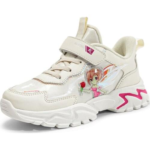 Children Shoes For Girls Sneakers Kids Casual Shoes Girls Shoes Leather Cartoon School Footwear Fashion chaussure enfant fille