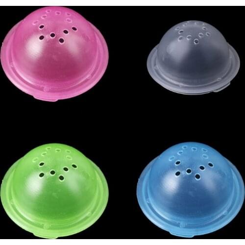 DIY Plastic Hamster Tunnel External Tube Stopper Plug End Cap Cover Interface Fitting Cage Baffle Accessories with Ventilated
