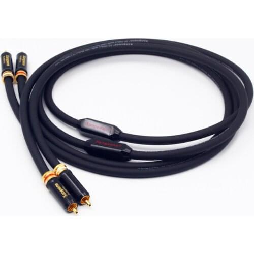 HiFi Audio RCA Cable High Performance OCC Conductor RCA Wire