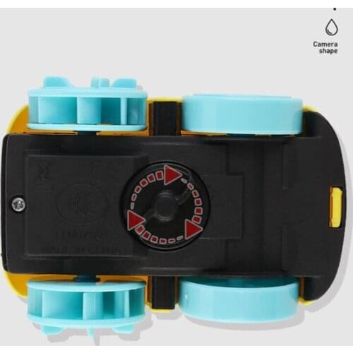 J60B Early Learning Toy Interactive Realistic Wind-up Car Pull Back Amphibious Car