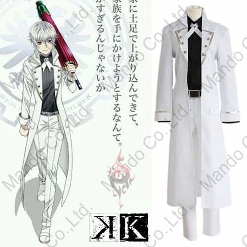 Anime K RETURN OF KINGS Isana Yashiro Cosplay Costumes Halloween clothes Masquerade Mardi Gras Carnival costumes 5pcs Suit set
