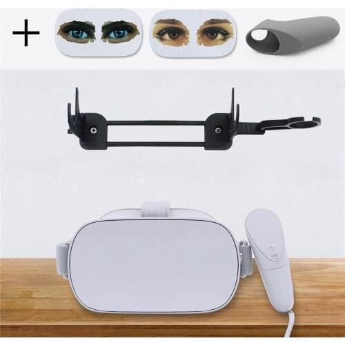 Wall Hook Mount Stand for Oculus Go VR Headset & Controller Storage Bracket Mount Holder with Screws and Plastic Screw Sleeves