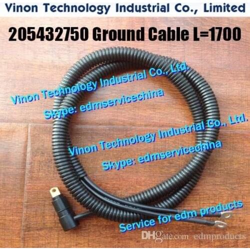 205432750 edm LOWER CABLE 330F L=1700mm for ROBOFIL 330F. Charmilles 205.432.750, 543.275.0 EDM Contact Machining Cable Lower