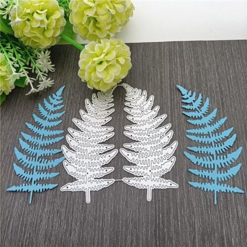 2021 New Two Personality leaves Metal Cutting Dies Stencil Die Cut Scrapbooking Craft Stamps