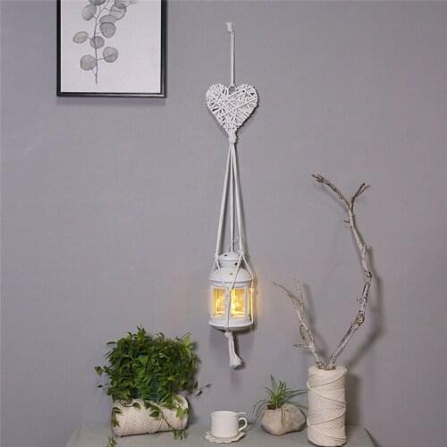 Mordern Style Home Decor White Handmade Ornament Kid Girl Children Gift Tassel Living Room Wall Hanging Pendant Decoration