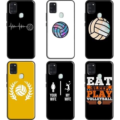 Volleyball Sport Case Cover For Samsung A72 A52 A32 A12 A10 A20 A30S A40 A50 A70 A11 A31 A51 A71 A20e A21S