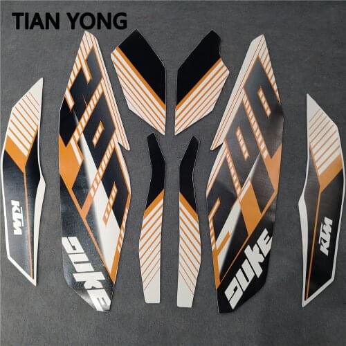 Motorcycle High Quality For KTM 390 DUKE Stickers Full Kit Decorative Protector