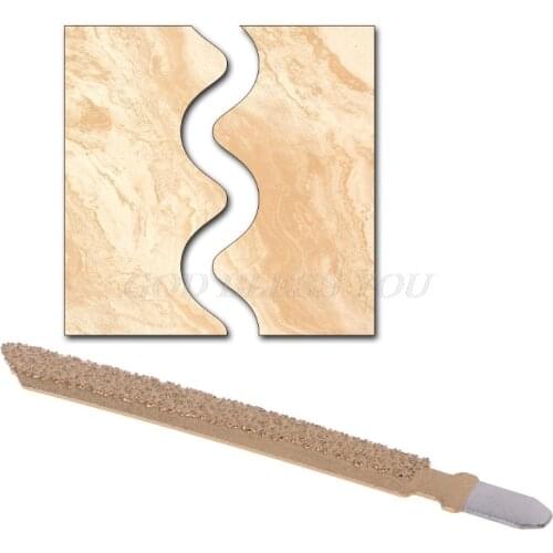 4"/100mm Brazed Diamond Jig Saw Blade 46 Grit For Cutting Marble Tiles Stone Drop Shipping