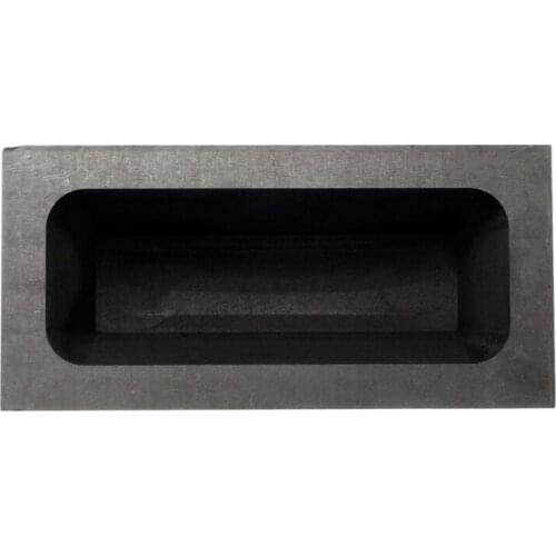 85 Oz Gold Large Graphite Ingot Mold Melting Casting Refining Scrap Bar Crucible