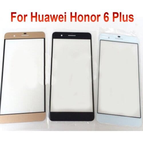 A+Quality For Huawei Honor 6 Plus Touch Screen Digitizer TouchScreen Glass panel Honor6 Plus Without Flex Cable Replacement