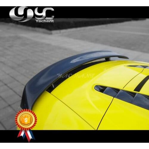 Car-Styling Auto Accessories Carbon Fiber Rear Trunk Spoiler Fit For 2008-2015 R8 V8 V10 Spyder YC Design Style GT Wing Spoiler