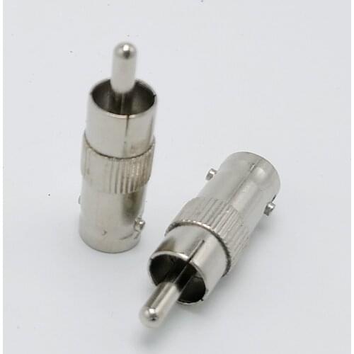 BNC To RCA AV Connector Adaptor BNC female to RCA male connector 50pcs