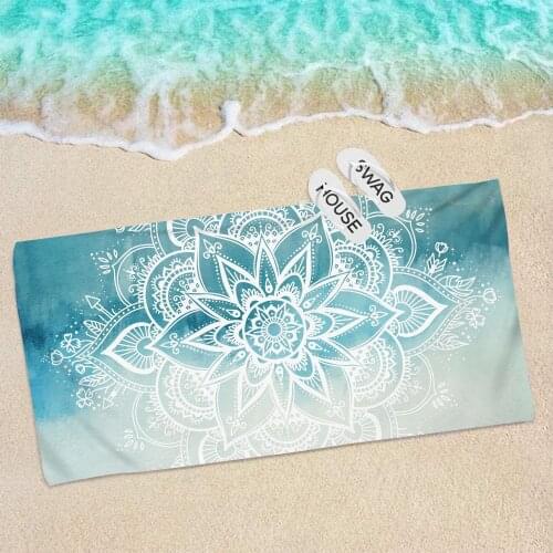 Madala Printed Large Beach Towels Summer Surf Poncho Beath Towel Portable Absorption Bath Towel Mat Drop Shipping toalla playa