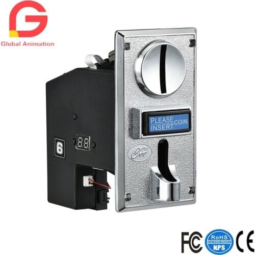 CH-924 Multi Coin Mech Acceptor Coin Selector for Vending Machine, Coin Laundromat, Massage Chair, Arcade Jamma Video Game Etc