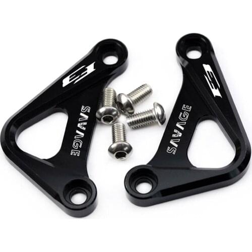 For MV Agusta F3 675 800 2012-2017 2016 Rear Foot Rest Blanking Plates Motorcycle Parts Footrest Black Footrest