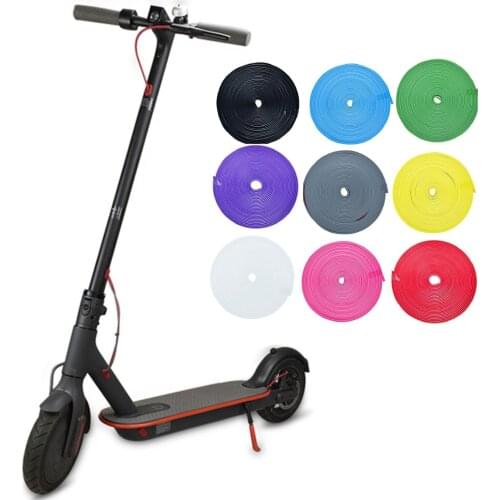 2m Electric Scooter Scratchproof Crashproof Strip Anti-collision Colorful Protection Strip for Xiaomi M365 Pro 1S E-skateboard