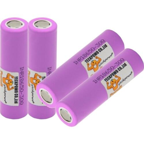 Rechargeable li-ion battery INR18650 30Q ion batteries lithium rechargeable 30A 10C high drain 3000mah 3.7V / 18650 charger