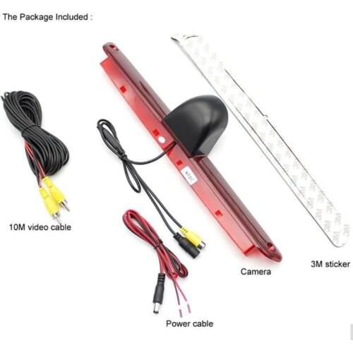 Pogongshi Car Reversing Rear View Camera Backup Camera for V-W Crafter (2007-2016) for Benz Sprinter (2006-2018)