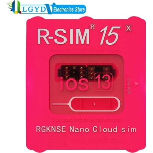 R-SIM 15 Dual CPU Aegis Cloud Upgraded Version iOS 13 System Universal Unlocking Card for iPhone 11 Pro Max 11 Pro X XS 8 8Plus