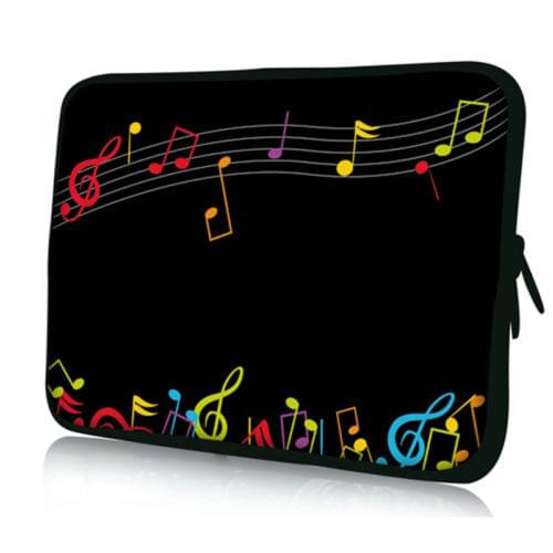 Music Laptop Bag 13.3 15.6 14 Waterproof Notebook Bag Sleeve For Macbook Xiaomi Air Pro 13 15 Computer Handbag Briefcase Bag