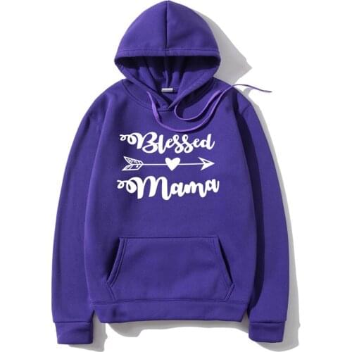 Blessed Mama Mens Woman Hoodies Autumn Winter Sweatshirt Fashion Hoodie Casual Hip Hop Sweatshirt Tracksuit Hoody Drop Shipping