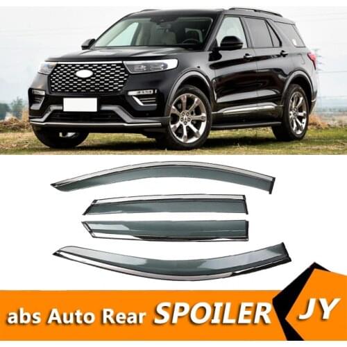 For FORD Explorer 2020 Window Visor Vent Shades Sun Rain Deflector Guard For FORD Explorer Auto Accessories 4PCS/SET