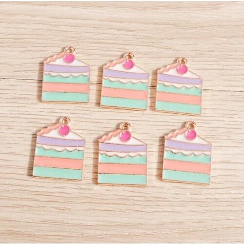 10pcs 16*20mm Enamel Envelope Charms for Jewelry Making Cute Earring Pendant Bracelet Necklace Charms DIY Crafts Accessories