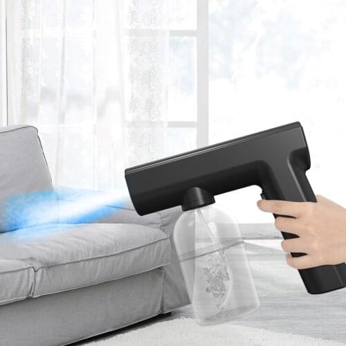 Usb Blu-Ray Wireless Disinfection Gun Disinfection Atomizer Nano Disinfection Atomization Gun Home Office 300ml
