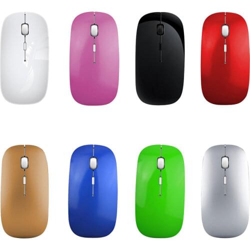 Business 1600DPI Gaming Mouse Silent Click Upright Wireless LED Desktop Gaming Mouse Supplies Computer Peripherals