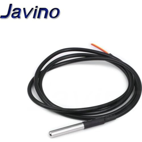 DS1820 Stainless steel package Waterproof DS18b20 temperature probe temperature sensor 18B20 for arduino