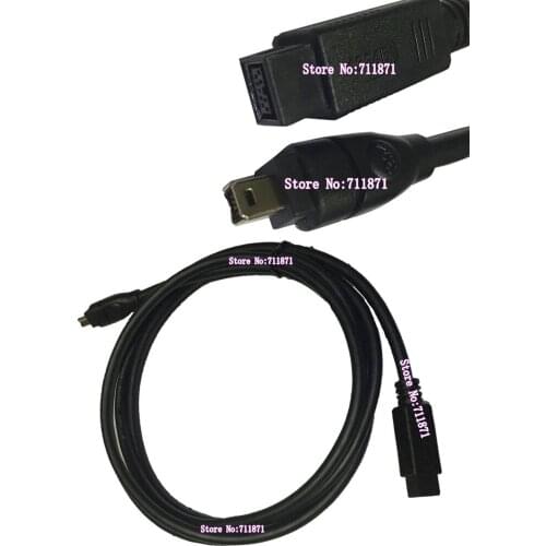 IEEE 1394 Firewire 800 to 400 Cable 9P Male to 4Pin Male 1394 Cable Line 9Pin Firewire 800 to 4P FireWire 400 1394 Line cable