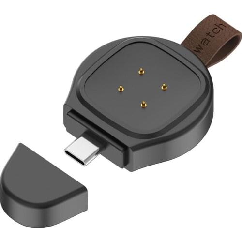 Magnetic Charging Dock Station For Fitbit Versa 3 Smart Watch Charger Cable USB Data Cradle For Fitbit Sense Charging Stand