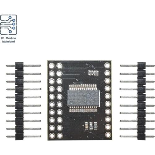 MCP23017 Module I2C Interface MCP23017 Serial Interface IIC I2C SPI Bidirectional 16-Bit I/O Expander Pins 10Mhz Serial Module