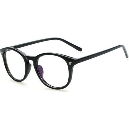 2017 Hot New Full Rim Vintage Eye Glasses Frame Men Women Myopia Eyeglasses Fashion Optical Frame Plain Mirror Armacao De Oculos