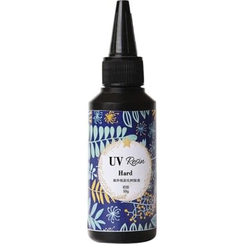 N7MF 25g 50g 100g UV Resin Clear Glue Ultraviolet Curing Gel Jewelry Pendant Crafts Making DIY Accessories