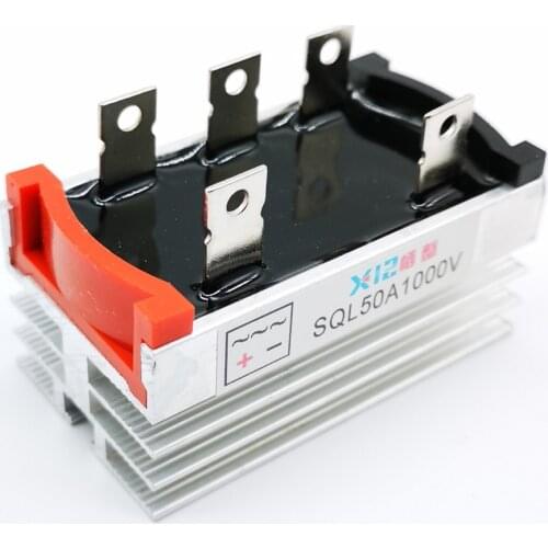 New SQL 50A 1000V Three-Phase Bridge Rectifier Brushless Generator With Heatsink SQL50A1000V