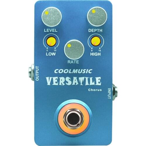 Coolmusic Pedal 9V Chorus Guitar Bass Pedal Effects