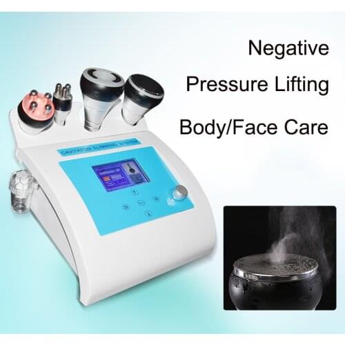 Radio Frequency Fat Removal Instrument 4in1 Negative Pressure 40K Fat Loss Device Desktop Ultrasonic Beauty Salon Equipment