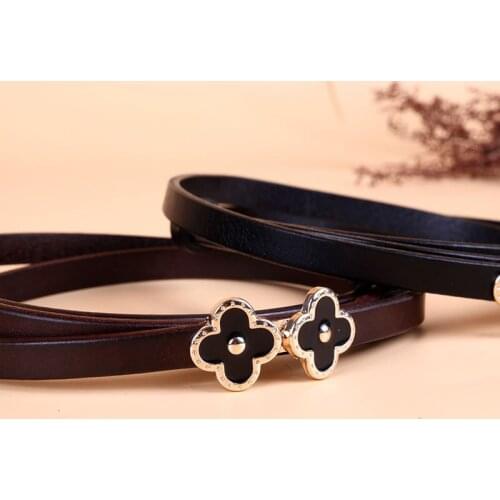 Designer Belts for Women High Quality Genuine Leather alloy buckles Belt Luxury Adjustable Long Femme Waist Easy Cintos fashion