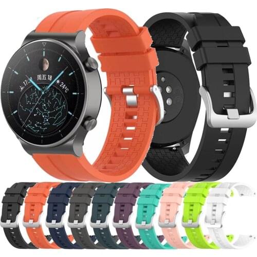 Silicone Band For Huawei Watch GT 2 Pro Strap Bracelet Sports Smart Watch band For Huawei GT2 Pro GT 2e GT2 46mm Accessories