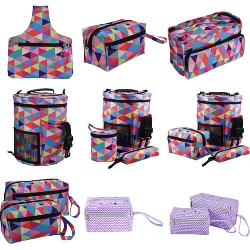 Yarn Wool DIY Storage Case Household Tote Storage Bag for Crochet Hook Knitting Needle DIY Needlework Crochet Bag For Gift