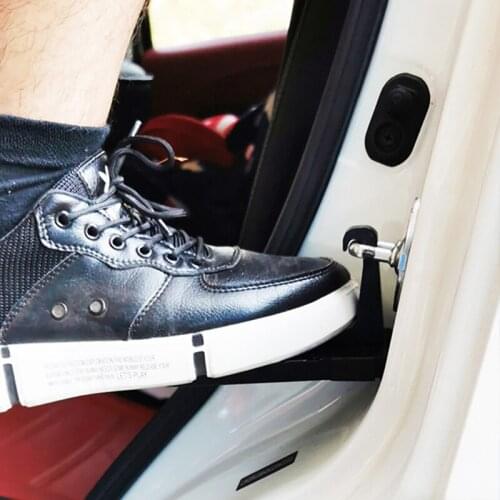 Folding Car Door Latch Hook Step Mini Foot Pedal Ladder For Car Roof Tool high quality 15x7.5x1cm