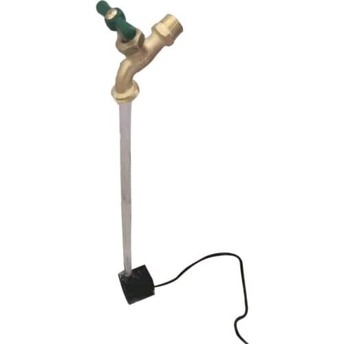 Float Faucet Fountain Decorating Metal Floating Tap Holiday Gift Invisible Spout Home Garden Decor