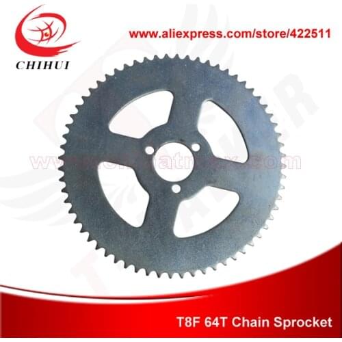 T8F 64Teeth Electric Scooter Chain Rear Sprocket 163mm*29mm Chain Plate ( Electric Scooter Spare Parts& Accessories )