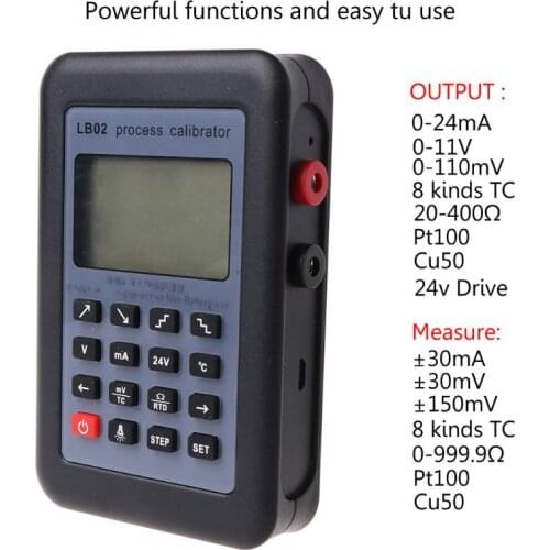 LB02 Calibrator Tester Resistance Current Voltmeter 4-20 mA Signal Generator