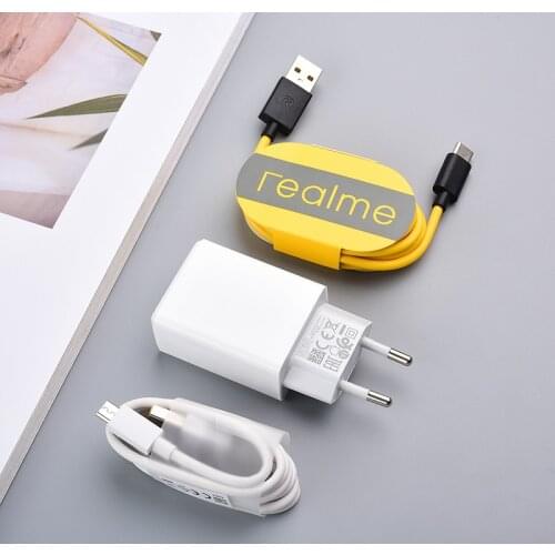 Type C Micro USB Charge Cable Adapter 2A Data 100CM Line EU Charger For Realme X2 Pro X50m 5 3i OPPO Reno 2 3 Samsung S9 A10 A7